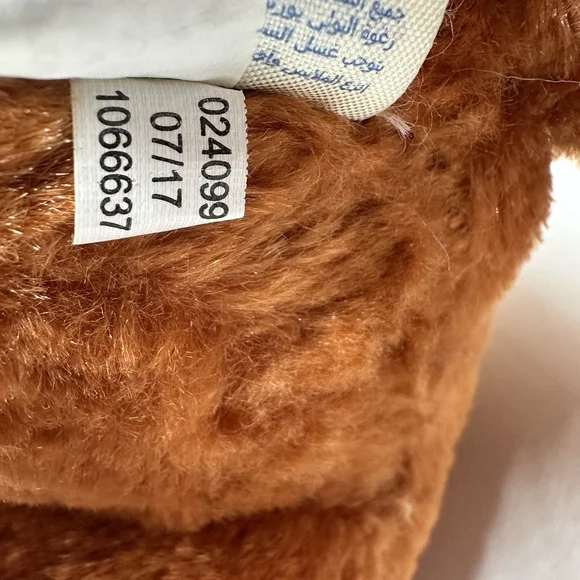 Build-A-Bear Workshop Pokémon EEVEE 16” Plush Stuffed Animal 2017 BAB No Sound - Picture 10 of 11